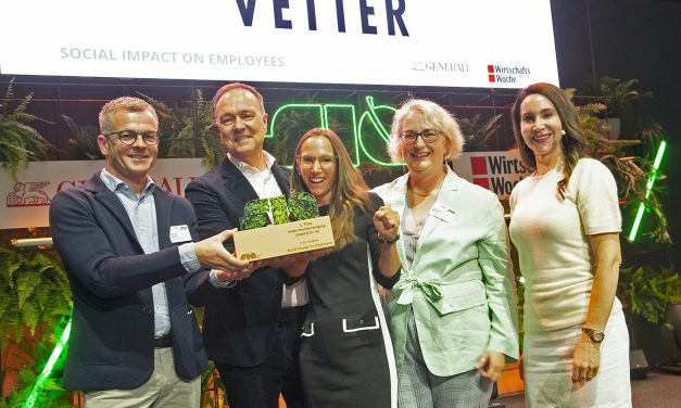 Vetter Drives its Sustainability Campaign Forward